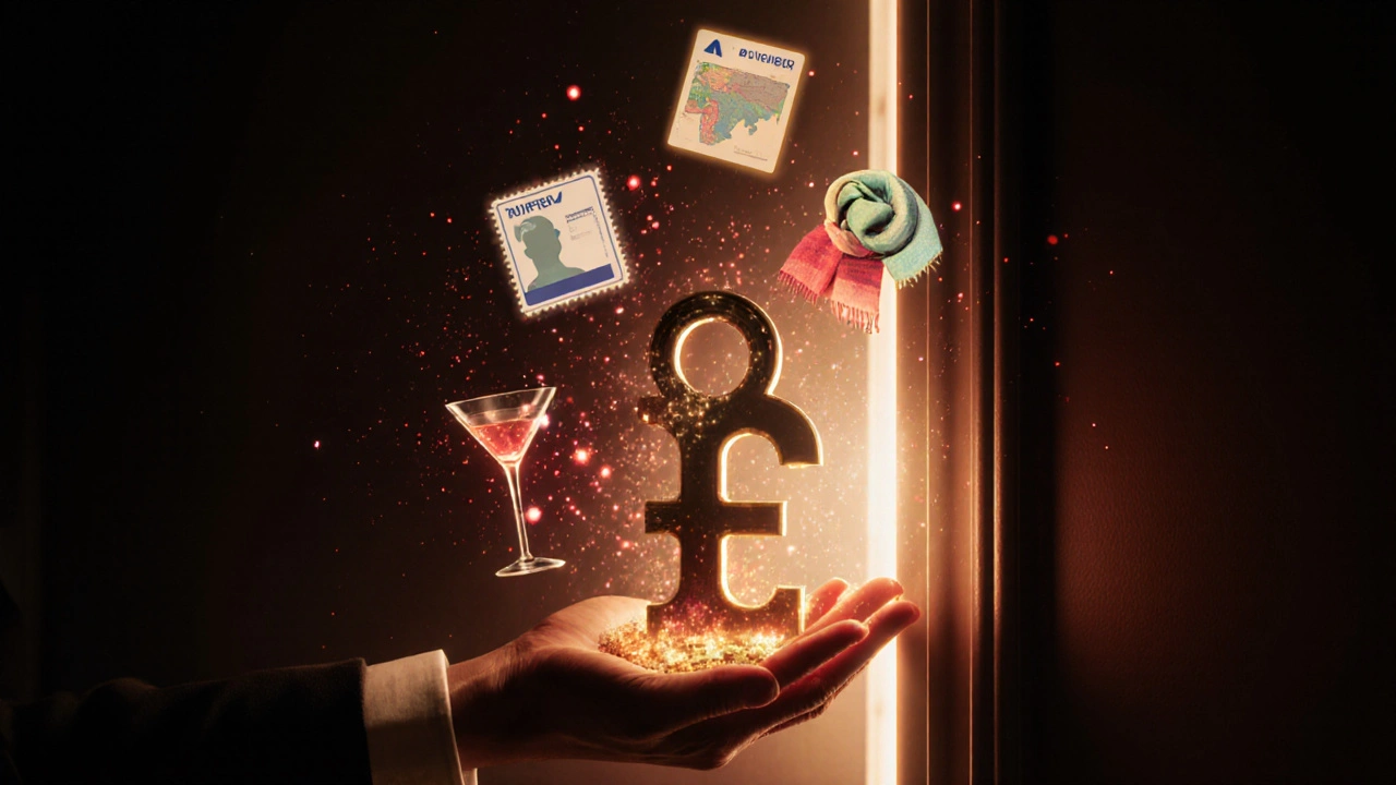 A key made of euros unlocking a door symbolizing authentic international relationships.